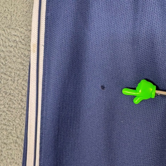 Nike Basketball Pants Mens XL 36x32 Blue Mesh Track Athletic 273715-451 - Picture 8 of 16